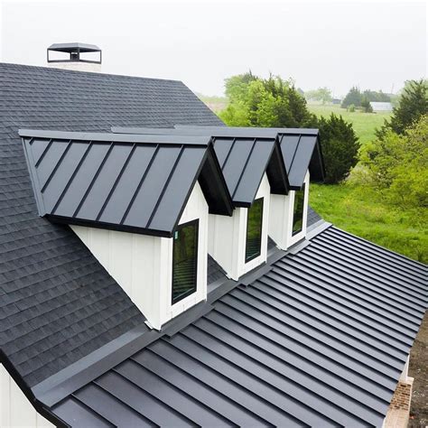 normal roof on metal house|metal roofing that looks like shingles.